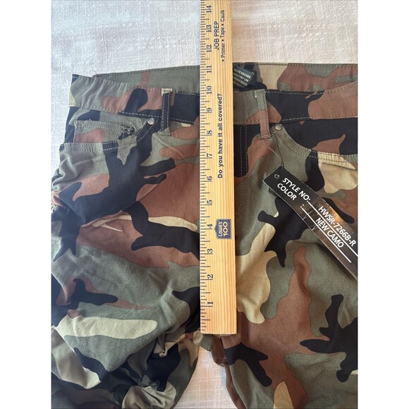 Like An Angel Ruched‎ Scrunched Lightweight Camo Skinny Pants Size M - NWT - Picture 6 of 8